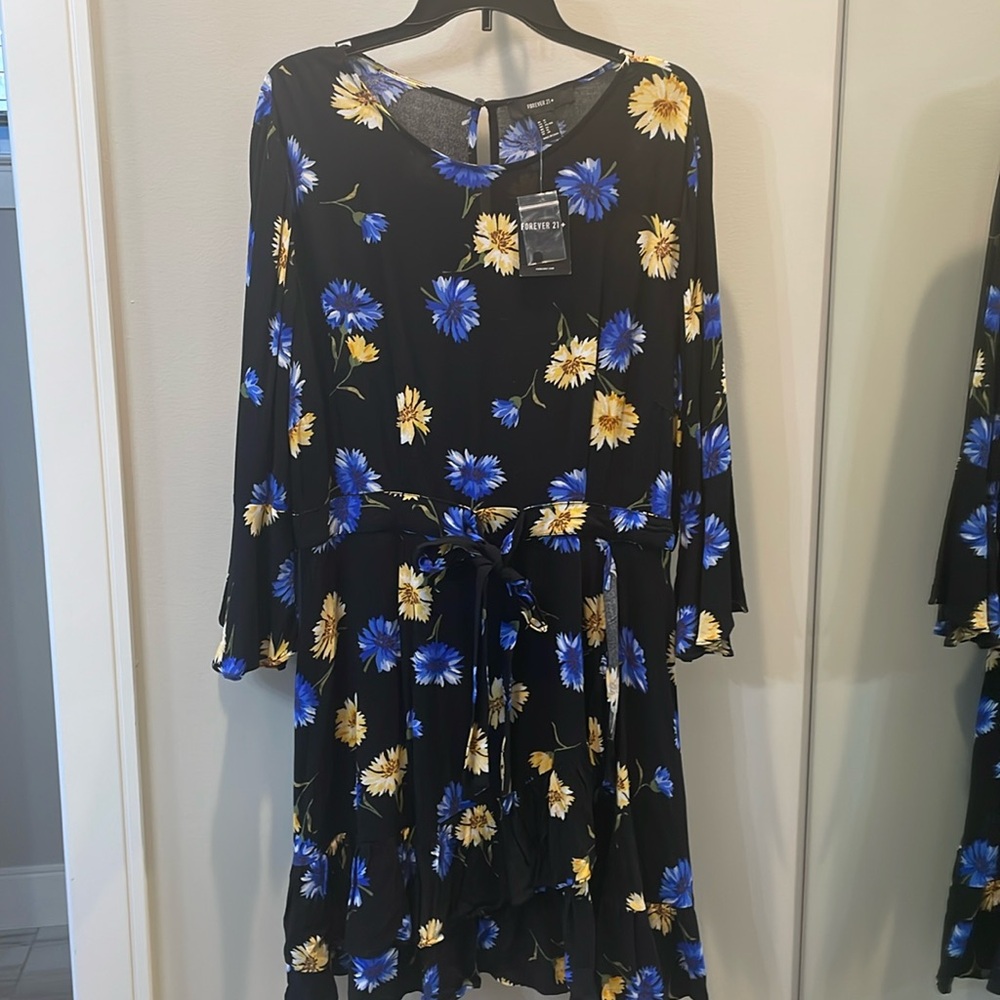 Black dress size 1X new with tags